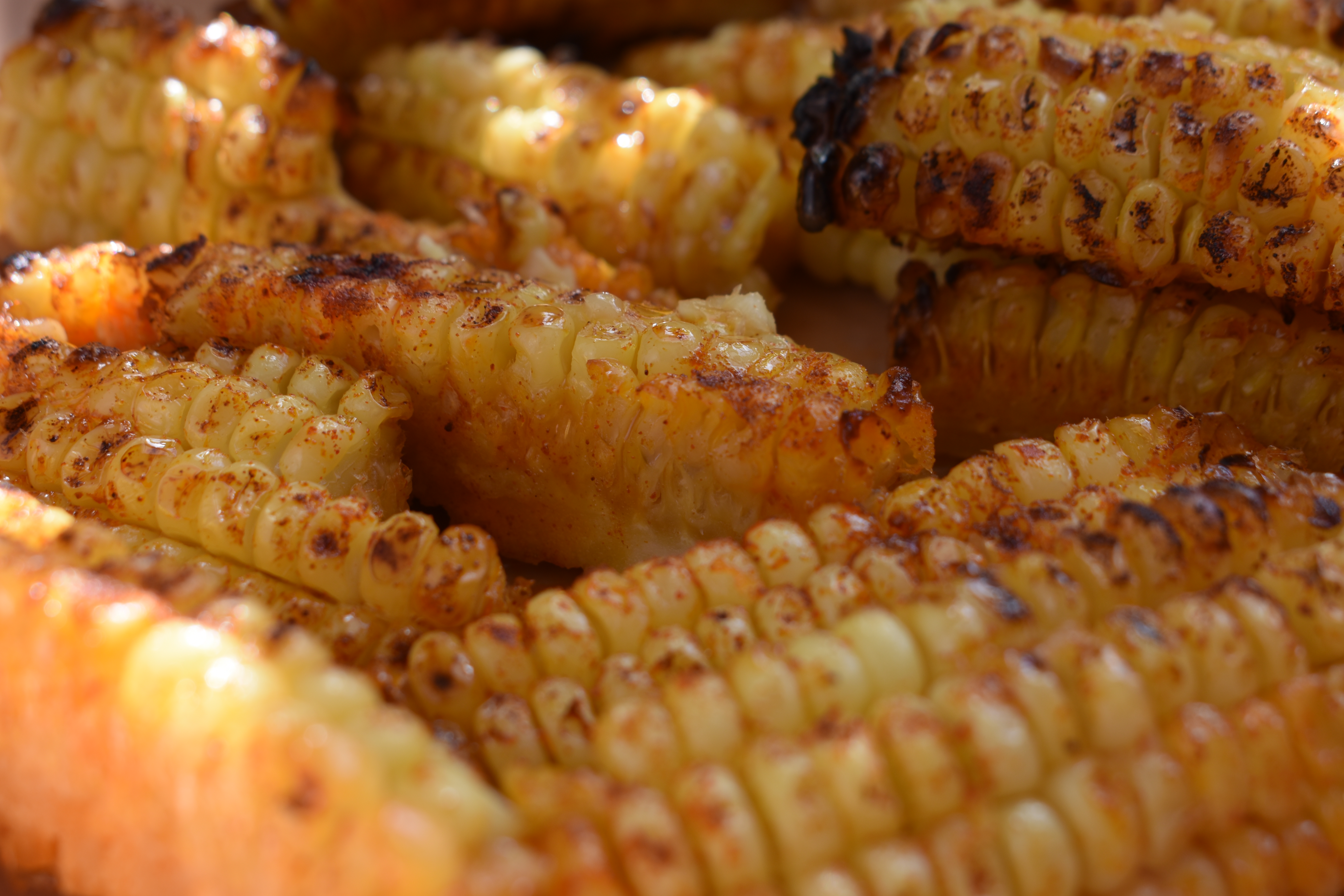 Honey Butter Corn Ribs