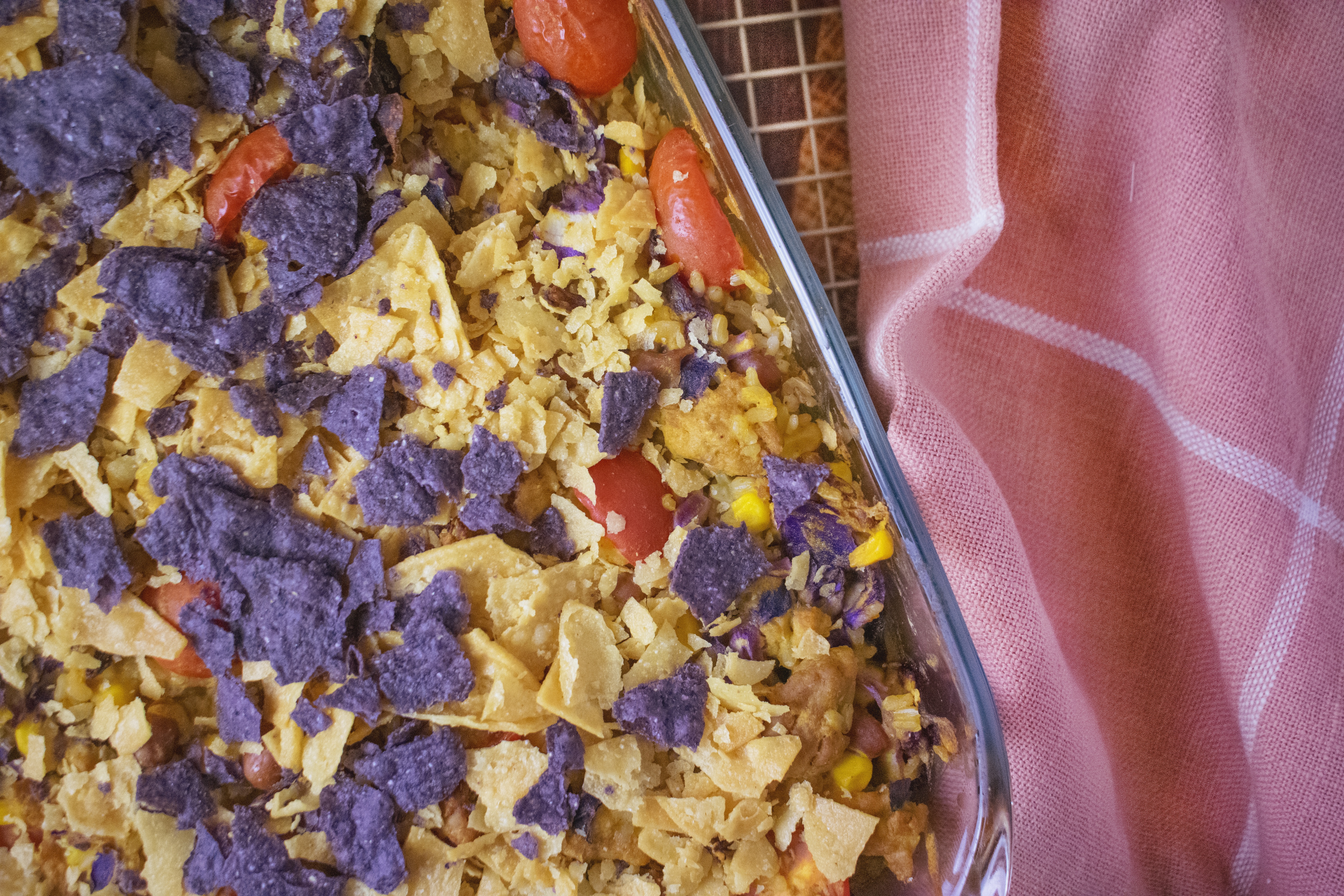 Gluten and Dairy-Free Southwest Butternut Squash Casserole