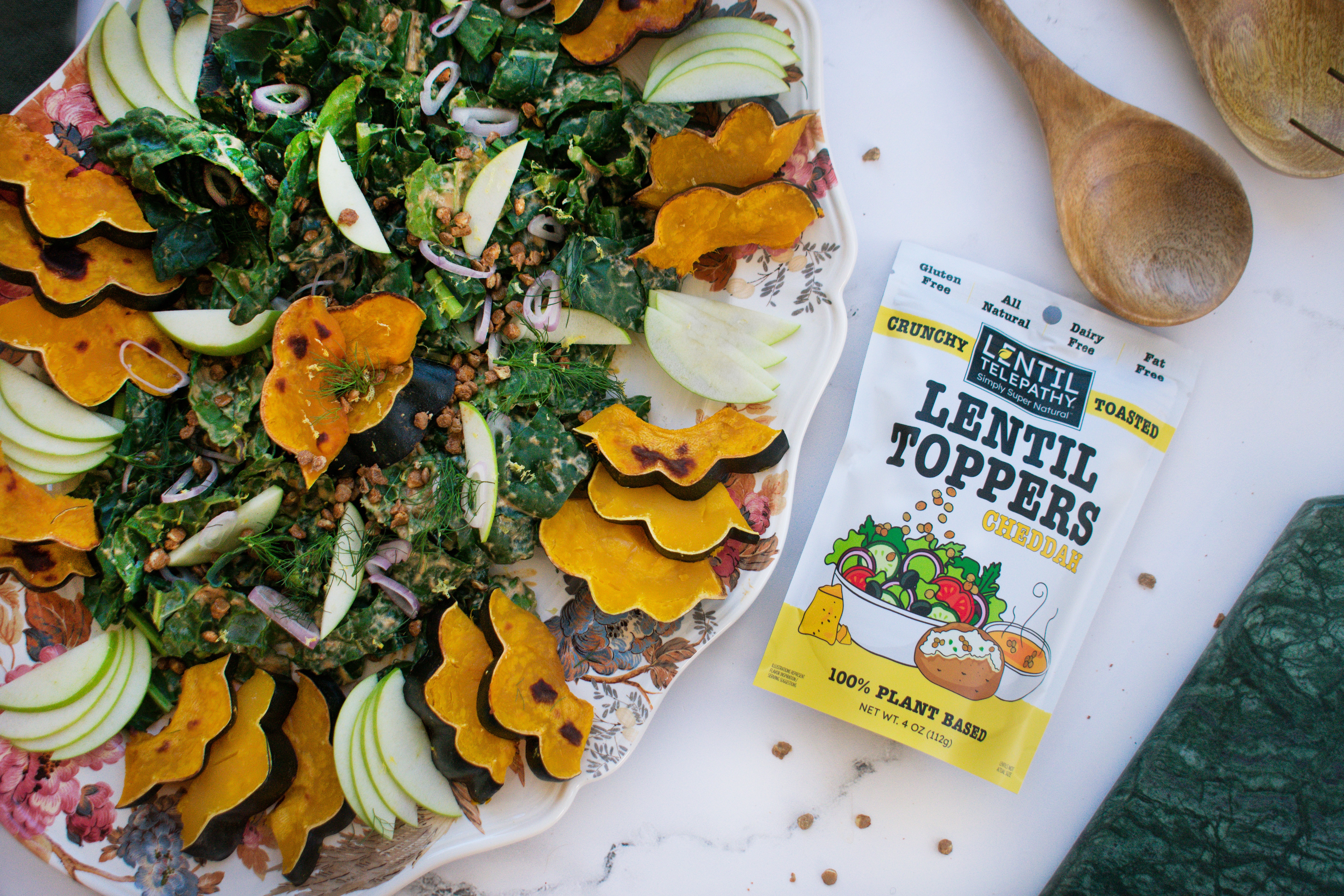 Crispy Lentil Salad
