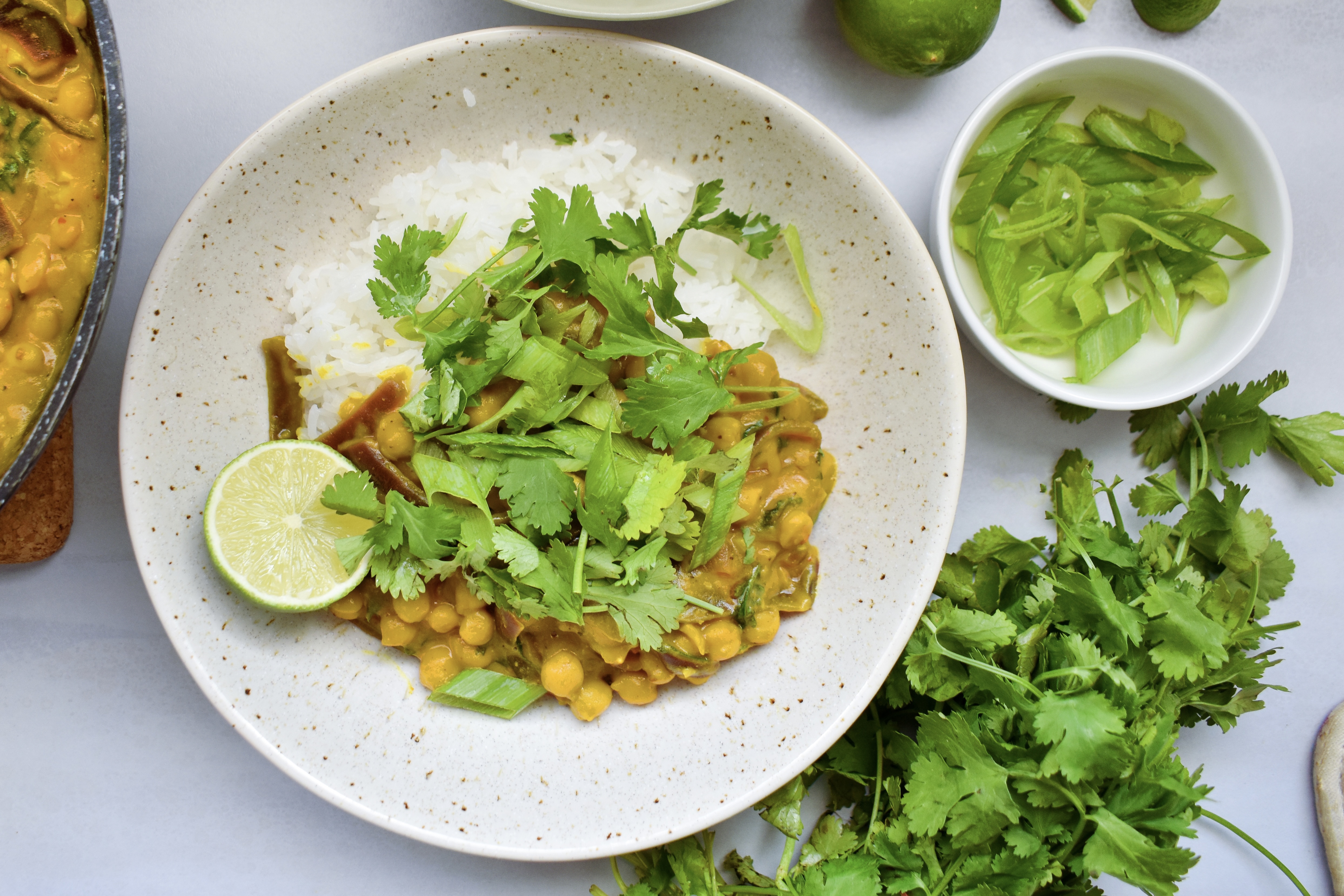 Curried Chickpeas
