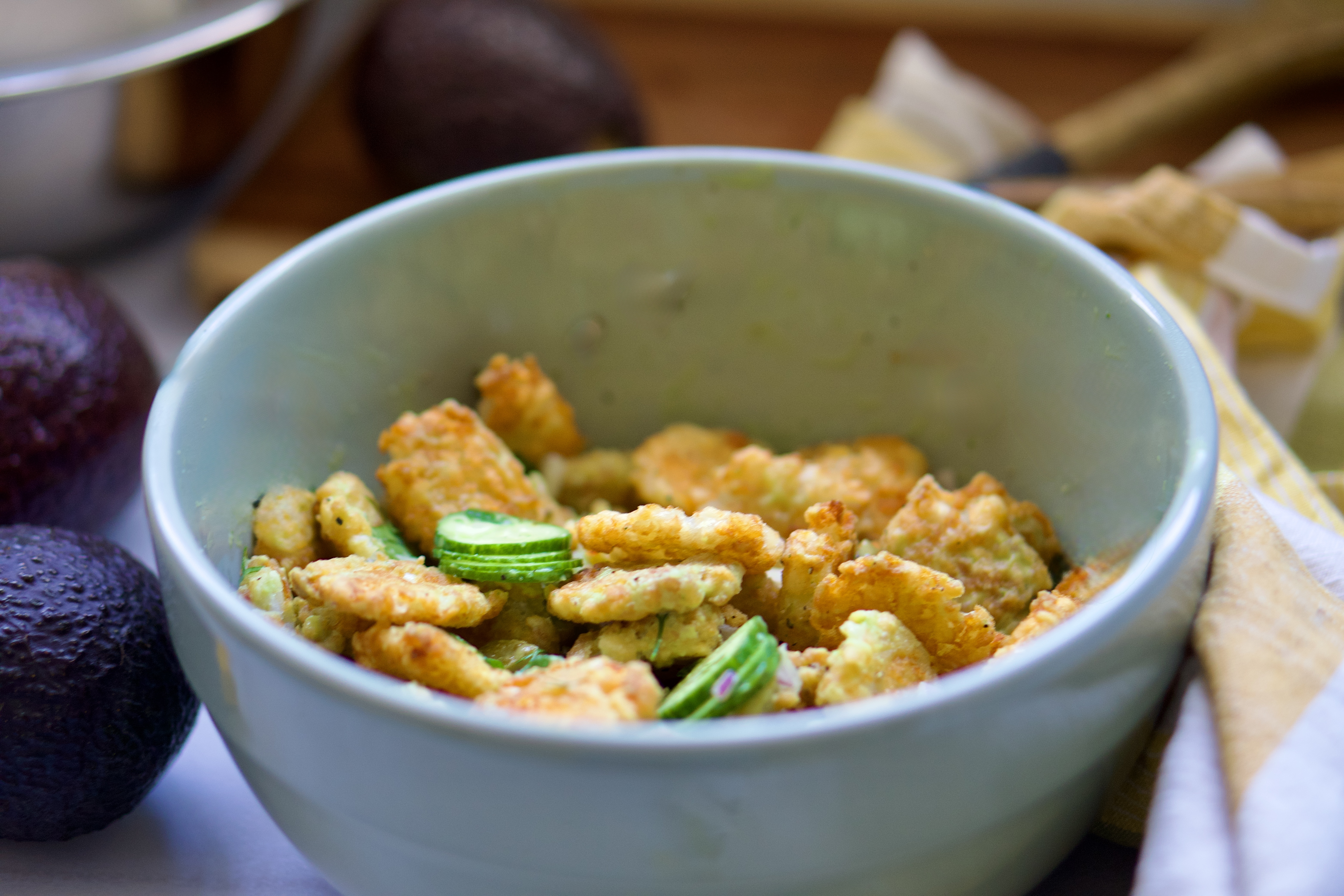 Smashed Tater Tot Salad