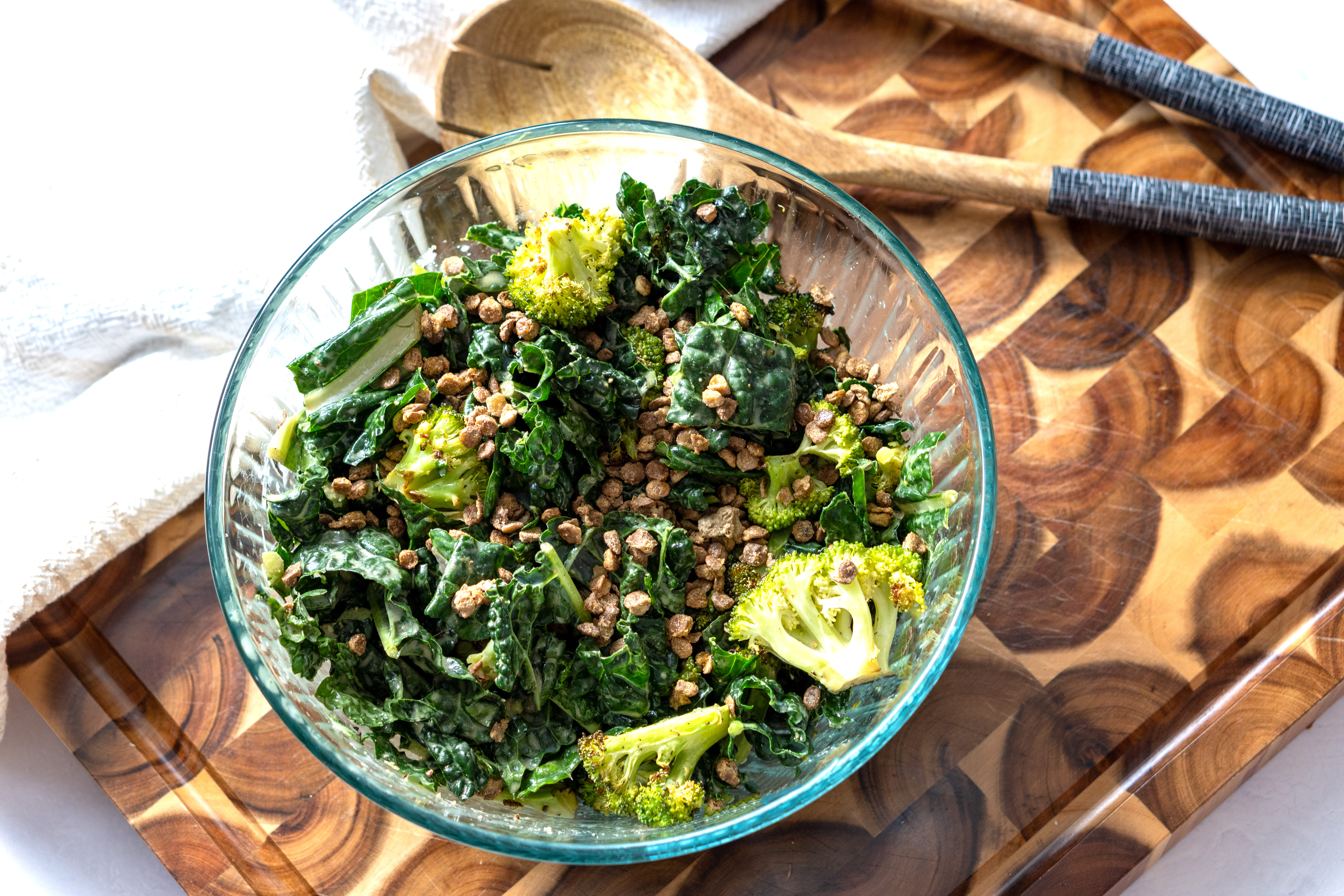 kale and broccoli salad